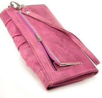 Miniatura 3 de Rosa Studded Turnlock Wristlet cartera