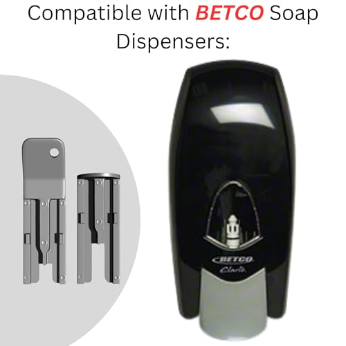 Image of Key for Betco Soap Dispensers 98433 - Compatible with Betco Clario Manual Soap Dispensers - Comes with Robby's Cloud Keychain (1 Pack)