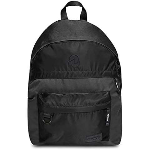 Mochila INVICTA Americana negra para estudio y oficina con bolsillo para portátil de 13 pulgadas Cover