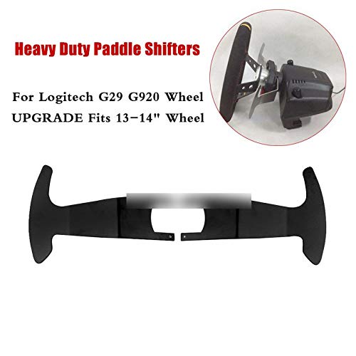 mlzaq G29 Heavy Duty Paddle Shifters for Logitech G29 G920 RC Coches de Carreras Juego de Ruedas Modificación ACTUALIZACIÓN 13-14