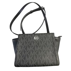 Michael Michael Kors MICHAEL KORS Womens Small Freya Crossbody Handbag Black