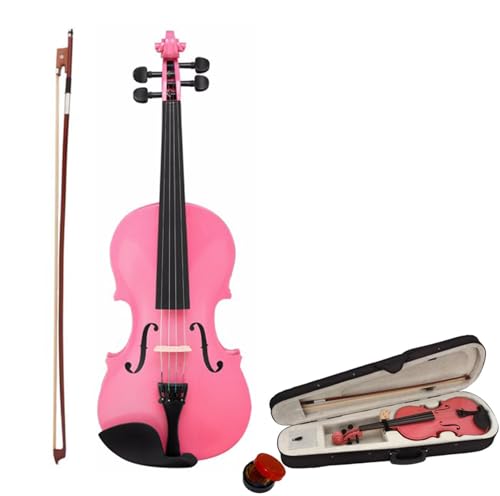 1/4 Beginner Violin for Adults,Complete Full Size Violin Kit with Portable Case,Bow, Rosin All...