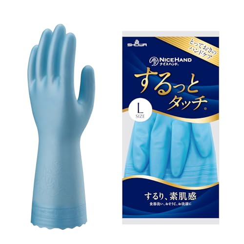 ショーワグローブ 【炊事手袋・ハンドケア・ケース販売】 ナイスハンド するっとタッチ Mサイズ サファイアブルー 240双 (B0CPPCZSTL) Amazon価格推移・価格追跡