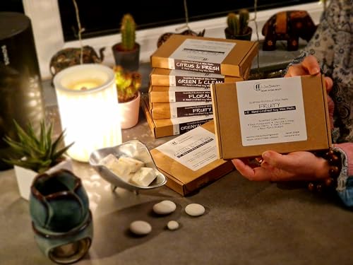 Oriental & Woody - Highly Scented Botanical Wax Melts Collections (15 x 13.5g Hand Crafted) - Vegan Friendly & Cruelty Free - Plastic Free - Provide 8 to 10hrs scents/cube - Made in the UK - Image 7