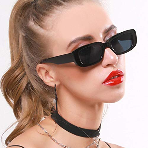 YQVIE 20 Pack Small Rectangle Sunglasses Bulk for Women Men Trendy Square Party Glasses2