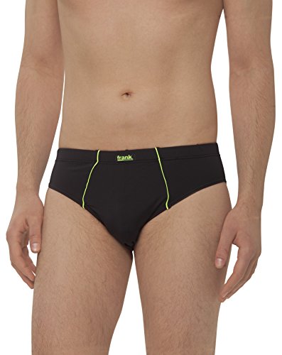 Frank Fields - Herren Slips aus Microfaser, Underwear Enge Unterwäsche mit Öko-Tex-Standard 100 (Unterhose Männer ohne Eingriff) - 4 Stück, Farbe:grün, Größe:5XL Cover