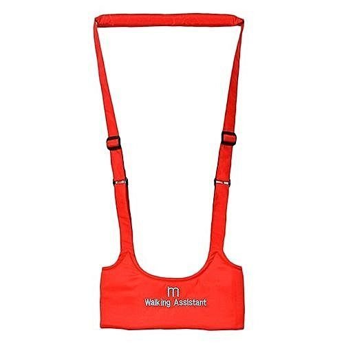 RKPM HOMES Baby Walking Harness Handheld Baby Walker, Adjustable Toddler Walking Assistant Walking Helper for Infant Child, Breathable Stand Up and Walking Learning Helper for Boys Girls (Red)