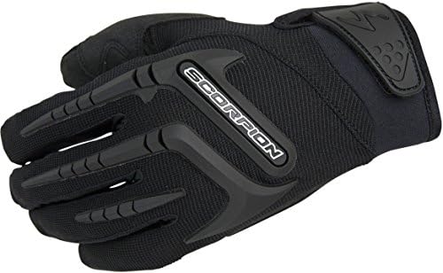 ScorpionExo Men's Skrub Gloves(Black, Large), 1 Pack