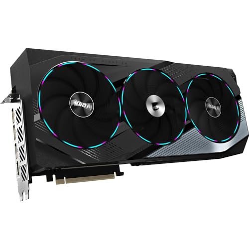 Image of Gigabyte GeForce RTX 4070 Ti Super AORUS Master Graphics Card - 2670MHz Core, 16GB GDDR6X 21000MHz 256-bit Memory, PCI-E 4.0, 3X DP 1.4, 1x HDMI 2.1a, NVIDIA DLSS 3.5, GV-N407TSAORUS M-16GD