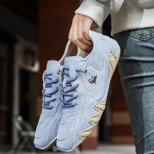 Vogany Shoes Orthopedic Sneakers for Men Women Driving Casual Slip On Shoes Fashion Sneakers Comfort Handmade Chukka Dress Walking Shoe Minimalist Boot Lightweight Commute Shoe Unisex3