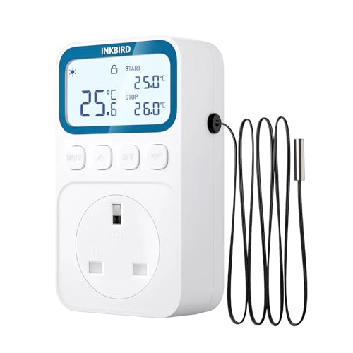 Image of INKBIRD Plug-in Timer Thermostat C236T, 10 in 1 Programmable (UK Plug)