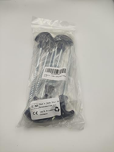 6 pezzi picchetti da campeggio antiruggine