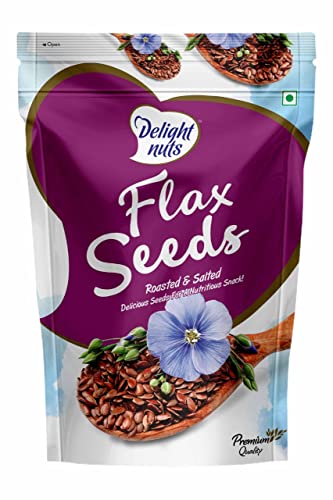 Delight Nuts Flax Seeds Roasted and Salted, 200g (B07C5Z4FMV) Amazon Price History, Amazon Price Tracker