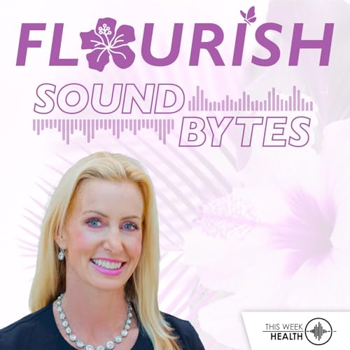 『Flourish Sound Bytes: Teaching Daughters to Lead in AI - A Healthcare Tech Mom's Guide for Tomorrow』のカバーアート