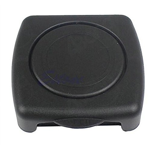 Portavasos plegable plástico para carro negro miniatura 3
