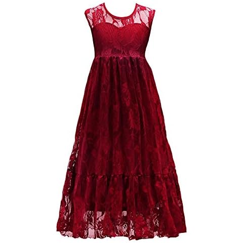 White Lace Flower Girl Dress for Special Occasion Cover