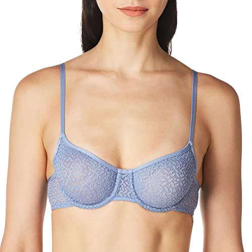 Image of DKNY Modern Lace Unlined Demi Bra
