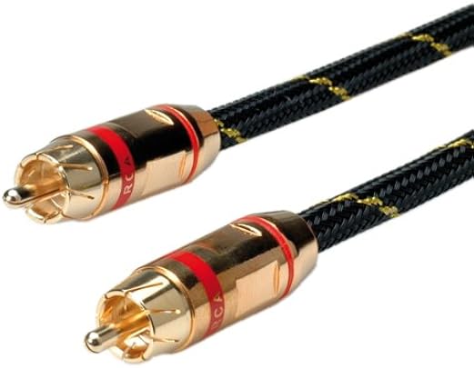 ROLINE GOLD Cavo collegamento RCA simplex m m rosso ROLINE GOLD Cavo collegamento RCA simplex m m rosso
