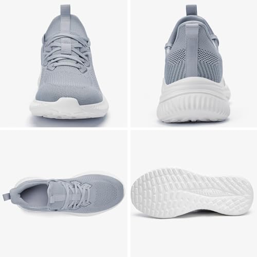 Image of Slow Man Mens Walking Sneakers Wide Width Slip on Tennis Shoes,Lightweight Breathable Running Shoes,Ideal for Athletic Workout Gym Jogging and Casual Wear