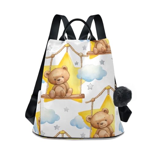 Sac à dos en peluche doux pour sorties scolaires et loisirs urbains