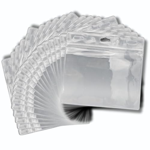 Porte-badges d'identification A7 de salon pour le contrôle des exposants et visiteurs