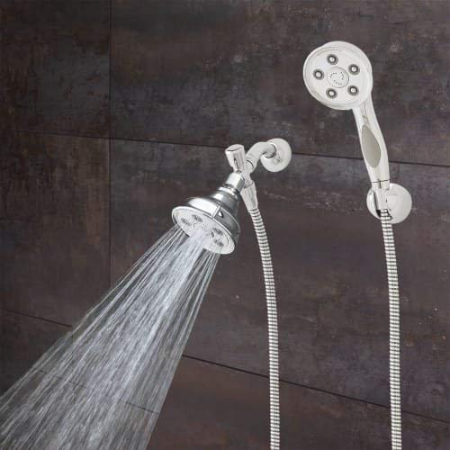 Speakman VS-113014-BN Caspian Anystream 2.5 GPM Handheld Shower and Shower Head Combo, Brushed Nickel