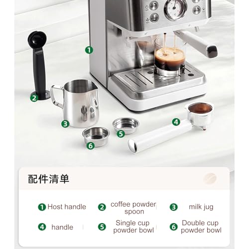 Cafetera automática con molinillo y vaporizador 1.6 L miniatura 7