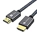 4K HDMI Cable 3.3 ft, iVANKY High Speed 18Gbps HDMI 2.0 Cable, 4K HDR, HDCP 2.2, 3D, 2160P, 1080P, Ethernet - Braided HDMI Cord, Audio Return (ARC) Compatible UHD TV, Blu-ray, PS4, PS3, Projector