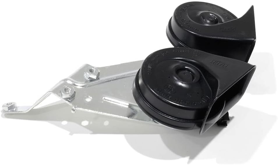 GM Parts OEM New Compatible with Horn Assembly Black 2009-2015 Compatible with Cadillac Compatible with CTS 84501938