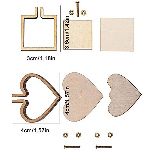 Telaio da Ricamo in Legno Mini Mini Telaio da