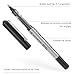 ARTEZA Rollerball Pens, Pack of 20, 0.7mm Black Liquid Ink Pens, Office Supplies for Bullet Journaling, Fine Point Rollerball for Writing, Taking Notes & Sketching