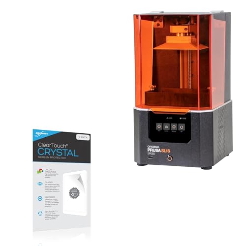BoxWave Screen Protector Compatible With Prusa SL1S SPEED - ClearTouch Crystal (2-Pack), HD Film Skin - Shields From Scratches
