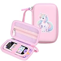 worfty Kids Smart Phone Case for Joozfee/for DIGIGOOD/for GOCINA Kids Smart Phone Girls Toy, Pink Unicorn Kid Smart Phone Case (Case Only) (Pink-Unicorn)