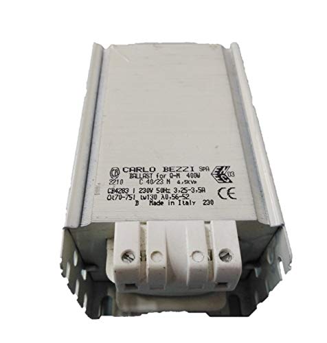 Reattore Meccanico CARLO BEZZI Q-M 400W X VAPORI DI SODIO ALTA PRESSIONE