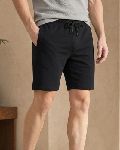 Image of Nobero V2 Shorts for Men | Zip Pocket Shorts | Regular Fit | Elasticated Waist | Soft & Breathable Fabric | Casual Everyday Wear
