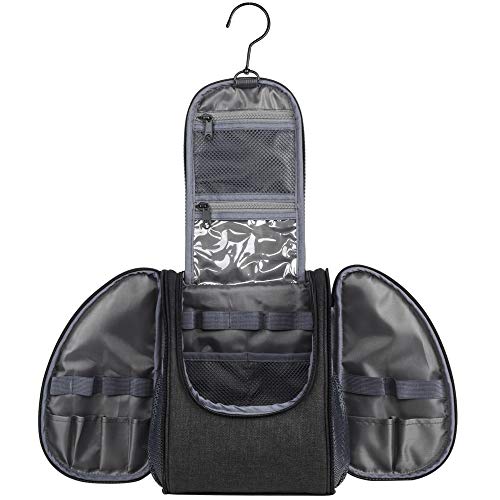Premium Travel Hanging Toiletry Bag for Men and Women - Large Waterproof Organizer