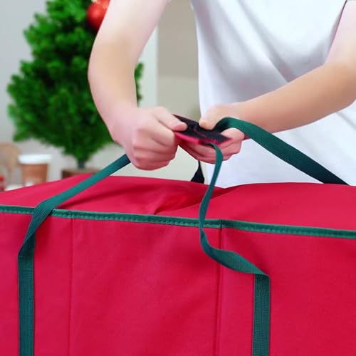 Organizador de adornos navideños para guardar la decoración de casa 7