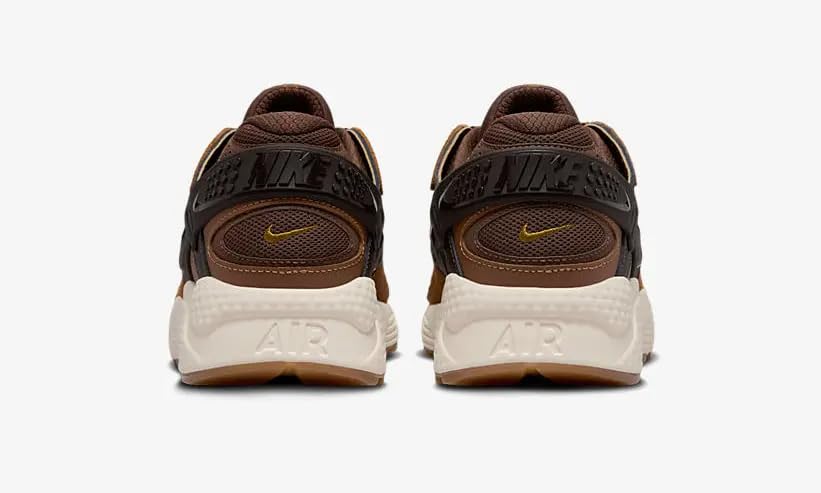 Nike Air Huarache Runner Men's Shoes (DZ3306-201, Cacao Wow/Light British Tan/Velvet Brown/Bronzine) Size 84