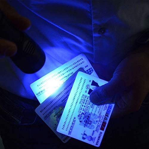 Miniatura 6 de TATTU U3S Linterna UV recargable 365nm linterna de luz negra con filtro ZWB2, lámpara LED ultravioleta de luz negra de 10 W con cable de carga micro