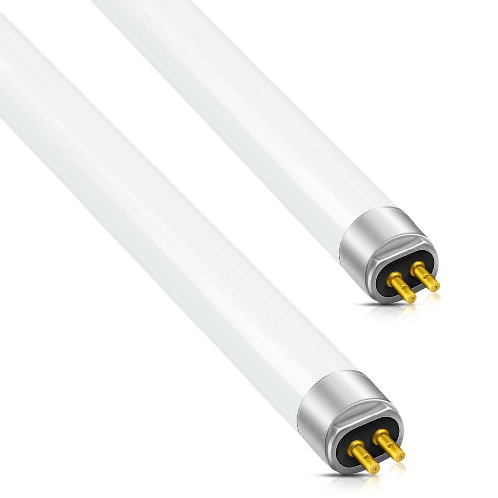 T5 8W Fluorescent Tube Lamps 300mm, CFL Bulbs, G5 2-Pin Base Fittings, T5 High Efficiency Lamps,2 pcs