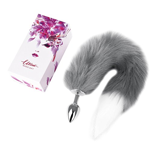 Utimi Anale plug, vossenstaart, roestvrij staal, speelgoed voor dames - Afbeelding 6