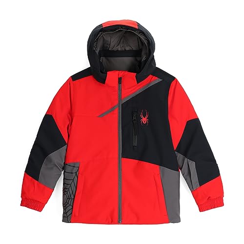 Manteau Spyder Challenger fille idéal pour les vacances aux sports d'hiver en famille