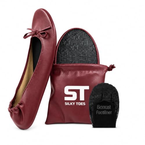 Image of Foldable Flats for Women, Portable Ballet Shoes for Wedding &Travel Comfort