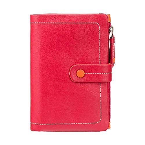 Pielini - Cartera De Piel Para Mujer - Amplio Monedero De Piel Para