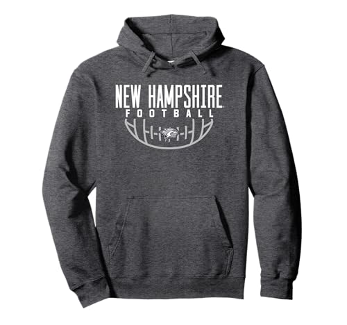 University of New Hampshire UNH Wildcats Football Arch Pullover Hoodie