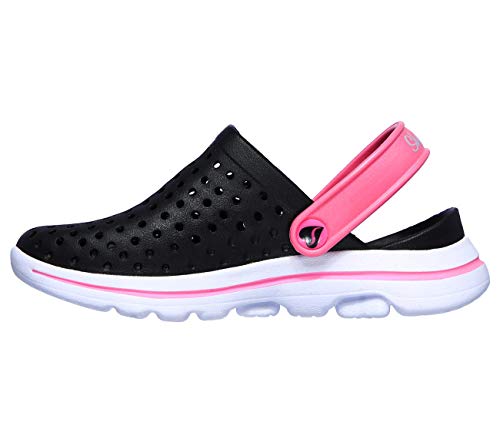 Image of Skechers Girls Color Blocked Slip on Clog Sneaker