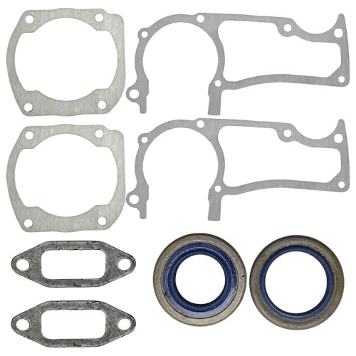 Joint de carter robuste avec joint d'huile pour Husqvarna 372 XP