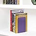 Acrimet Steel Metal Bookends for Shelves, Heavy Duty, for Large Books, 6 7/8