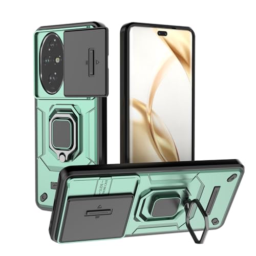 SEAHAI Case for Honor 200 Pro 5G, Ultra-thin Protective Silicone TPU Shockproof Hybrid Hard PC Back Phone Cover