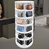 2. Diseño práctico: armario para zapatero para entrada, puede girar 360 grados, conveniente para llevar artículos, y se puede mover y colocar de forma flexible.
